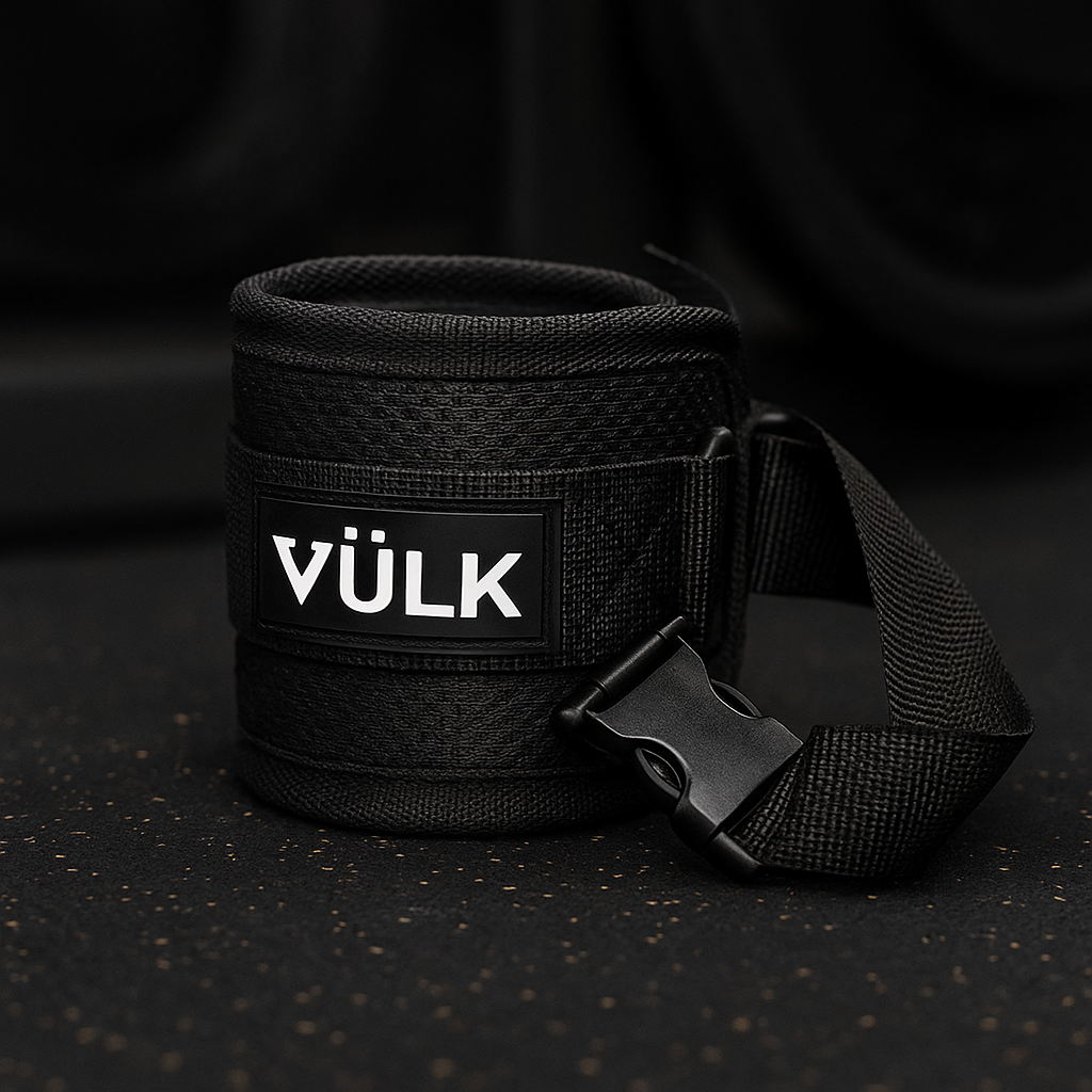 Tobilleras de Entrenamiento VÜLK – Doble Anclaje Profesional para Poleas