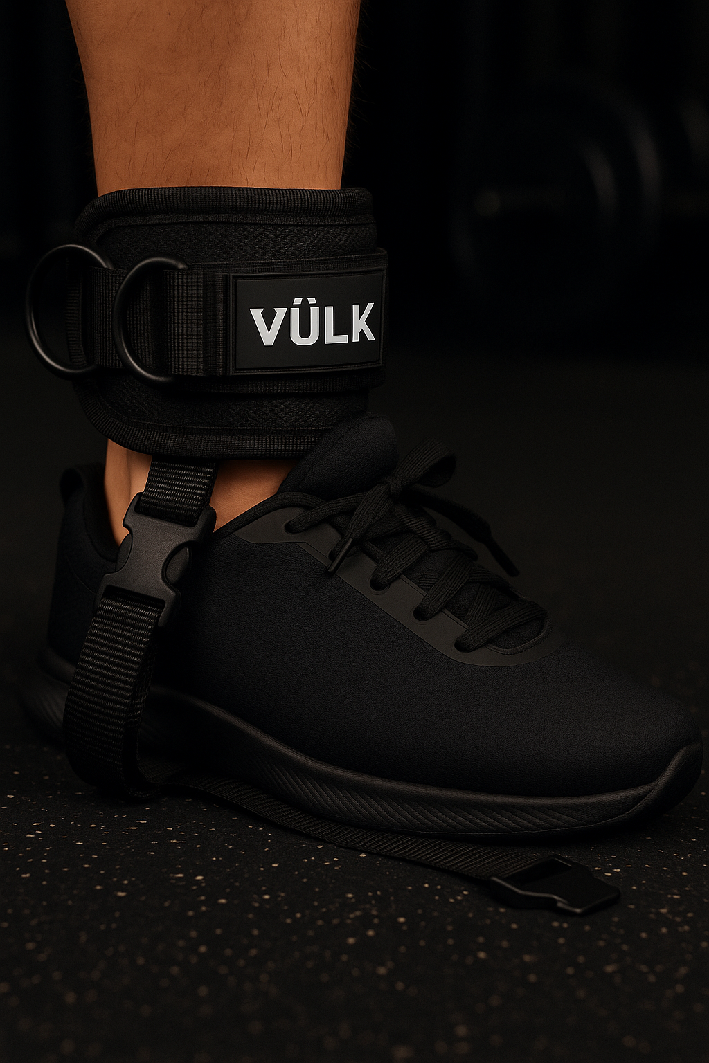 Tobilleras de Entrenamiento VÜLK – Doble Anclaje Profesional para Poleas