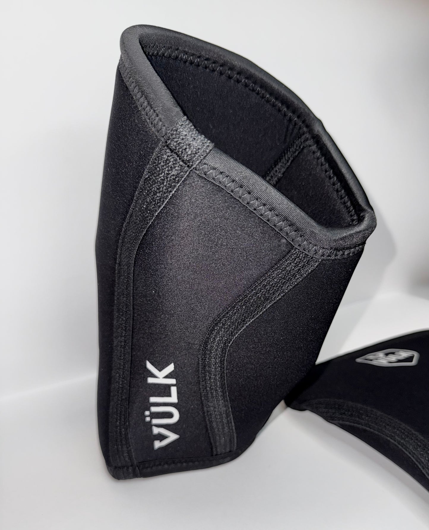 Rodilleras de Compresión 7mm VÜLK + bolsa de almacenamiento – Soporte Neopreno para CrossFit, Gym y Halterofilia