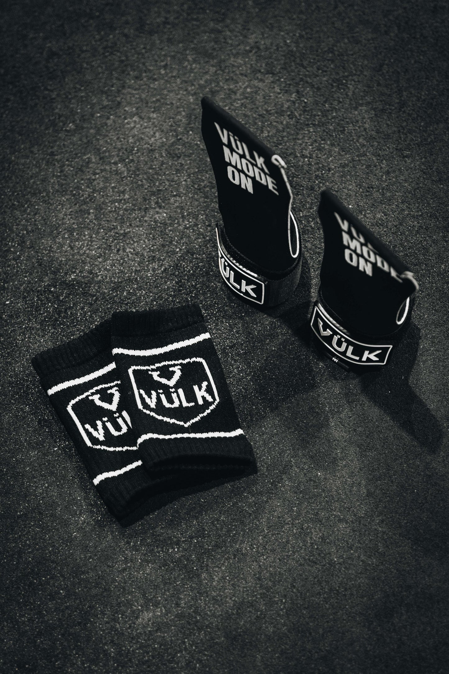 Calleras con magnesio VÜLK + Muñequeras + Bolsa de Transporte