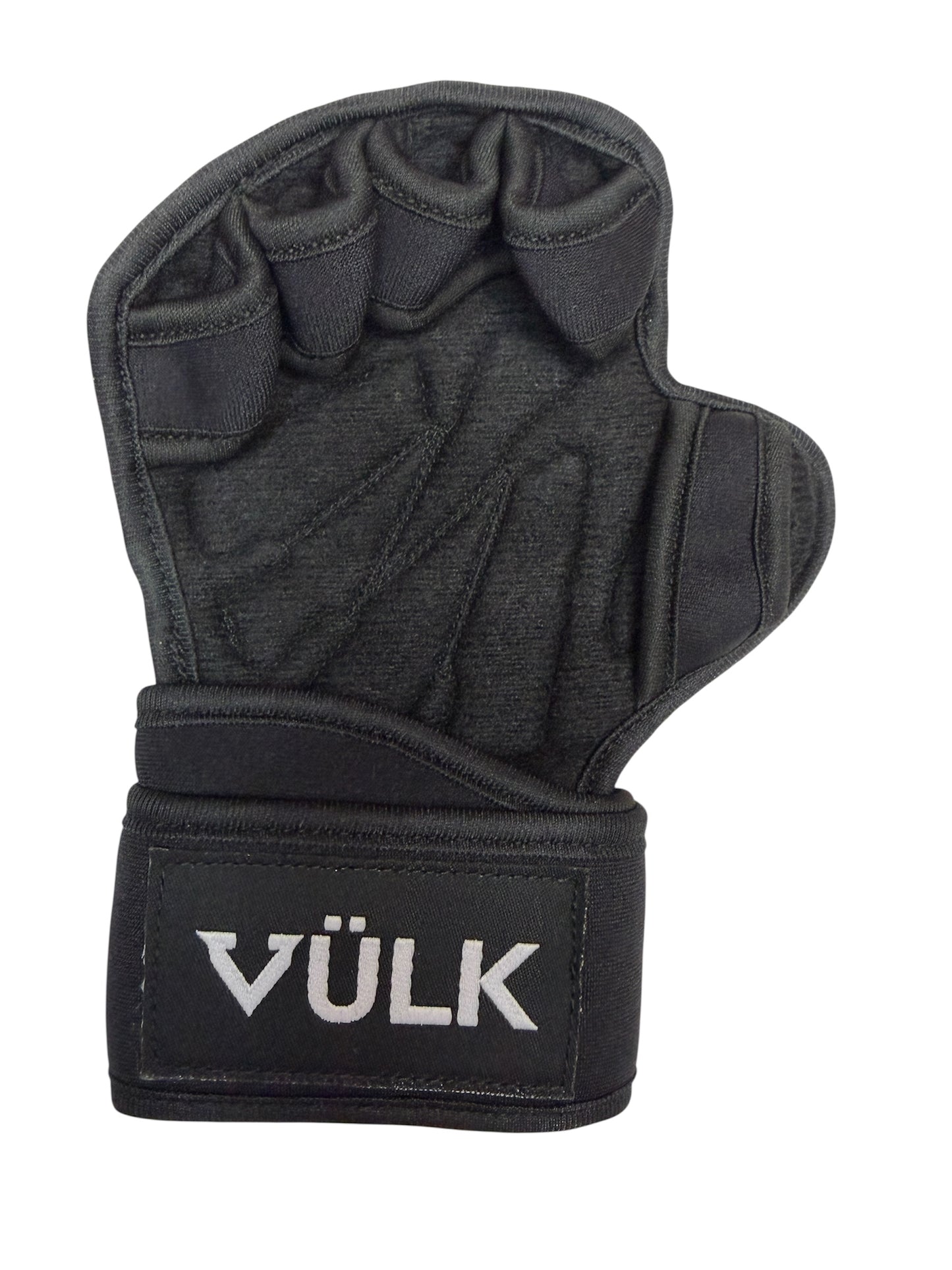 Guantes gym VÜLK HYBRID GRIP – Palma protegida, dedos libres