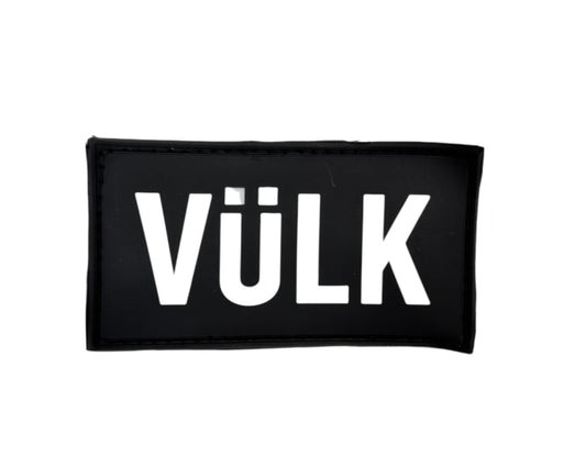 Parche VÜLK rectangular pvc con velcro